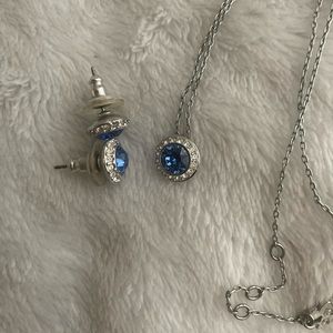 Pandora Necklace and Earrings